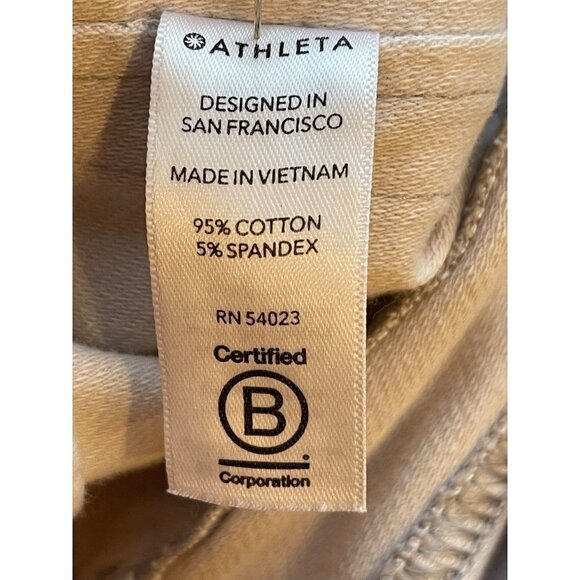 Athleta womens casual jogger style pants size 0 but see measurements - Picture 6 of 6